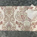 Tahari Set of 2 King Pillow Shams 100% Cotton Neutrals Paisley Medallion 24x39.5