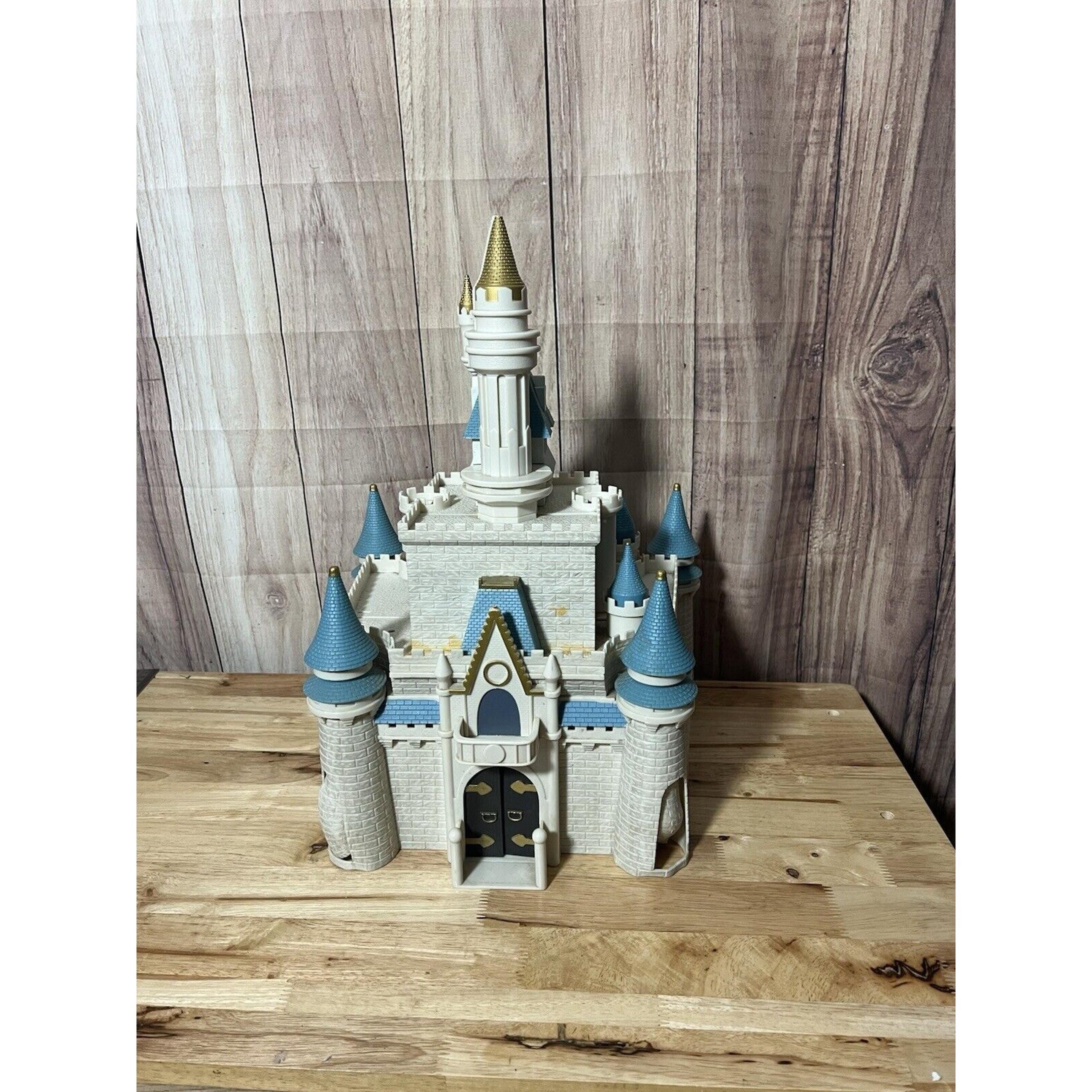 Vintage Disney World Cinderella Castle Disneyland Monorail Park Playset Retired