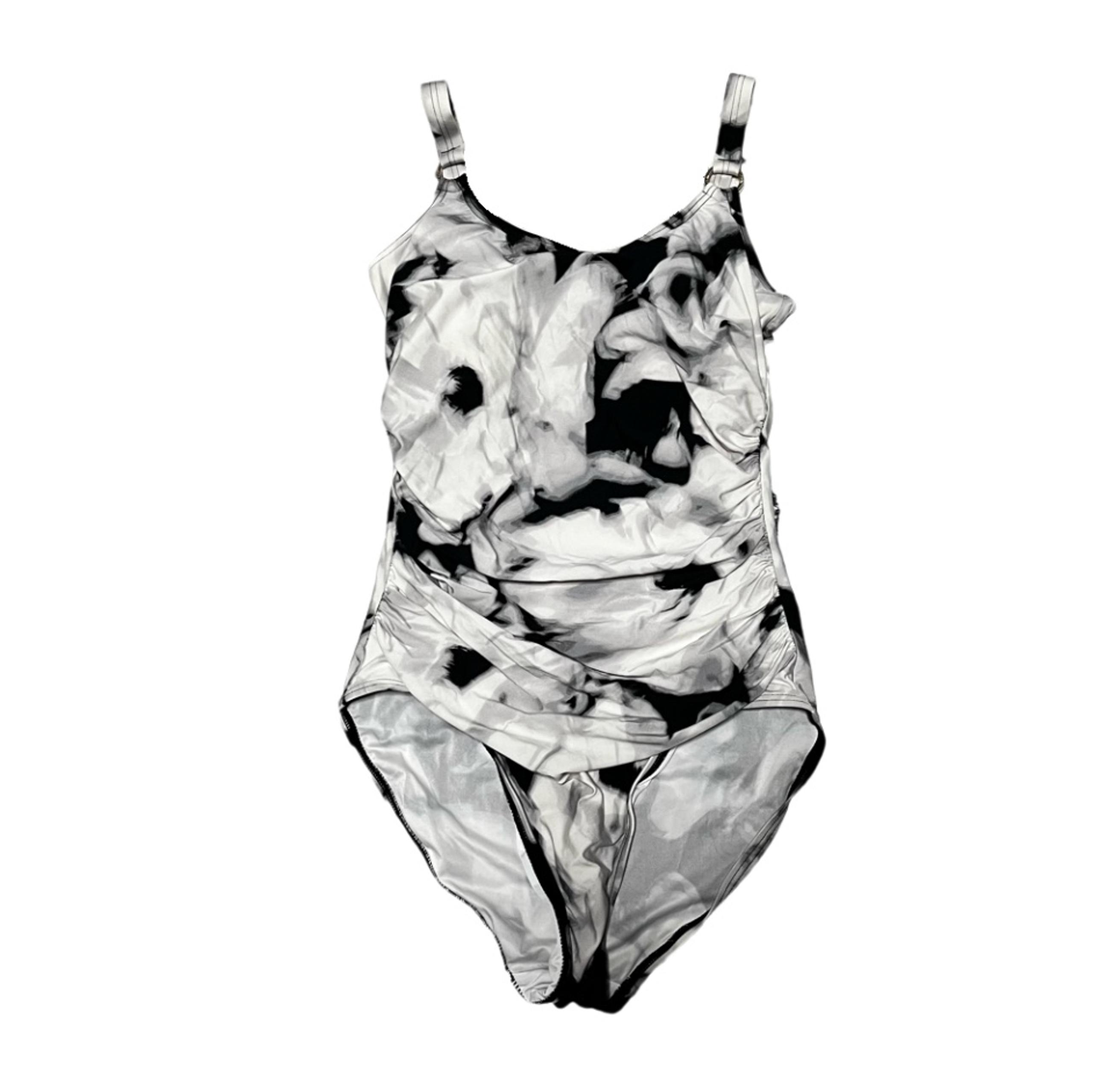 10 Calvin Klein Floral Monochrome Women’s Athletic One-piece Swimsuit Swim Beach