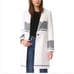 Club Monaco / KELIEE Wool Coat / White and light gray / Size M
