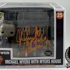 Nick Castle Signed Halloween Michael Myers House Spirit Excl. Funko POP BAS COA