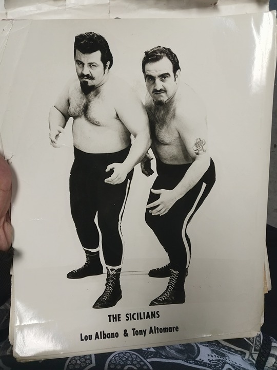 THE SICILIANS LOU ALBANO ORIGINAL PROMO 8X10 PHOTO