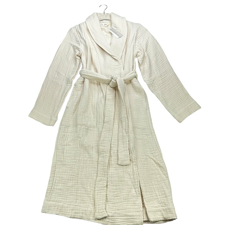 Skin Worldwide Zoey Organic Cotton Gauze Robe, XS. NWT