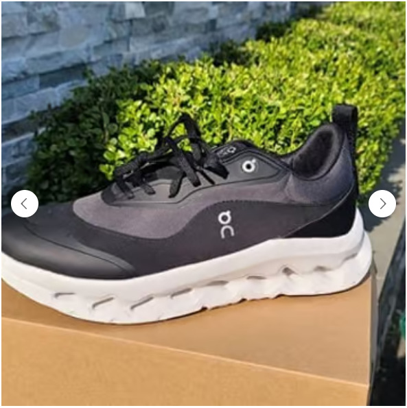 On Cloud Mens Running Shoes Lightweight Sneakers Black 45 US 11