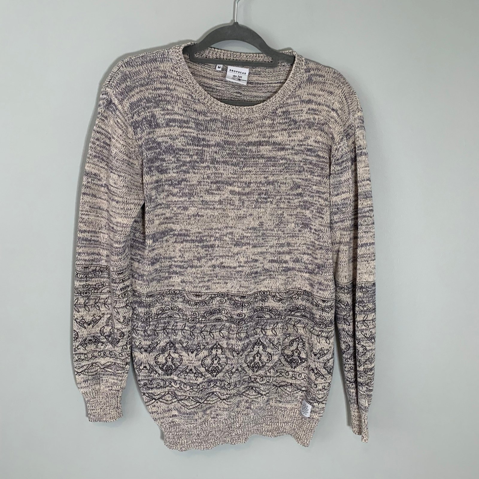 Drop Dead pullover crewneck henna long sleeve jumper sweater