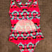 Ruby Love period swimsuit bathing suit, Aztec, Gusset Racerback S Max Protection