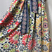 Wayward Fancies eShakti Graphic Floral Crepe Sash Tie Kaftan Dress Size 4