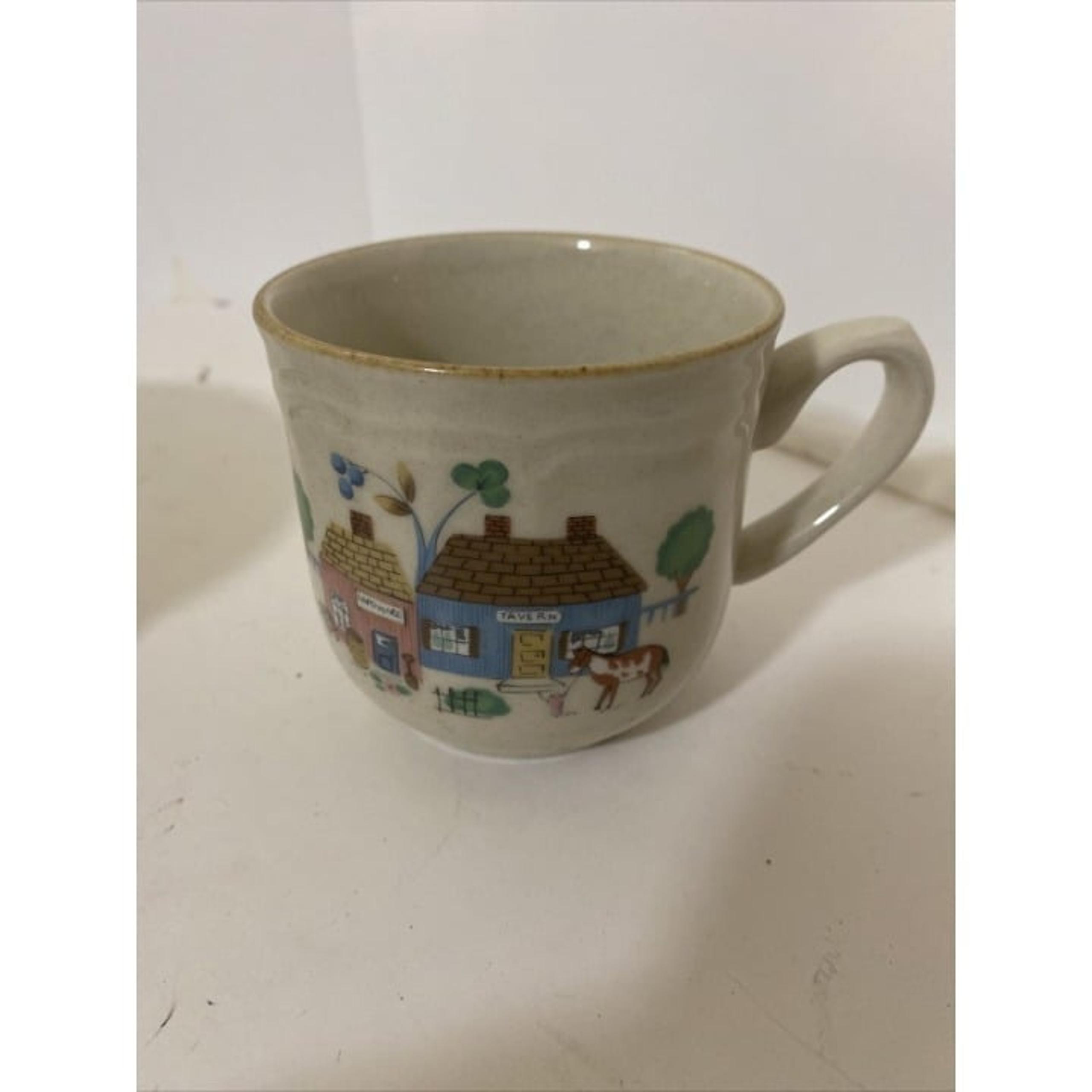 International Stoneware Heartland Tea Coffee Cup Mug Replacement Japan Farm