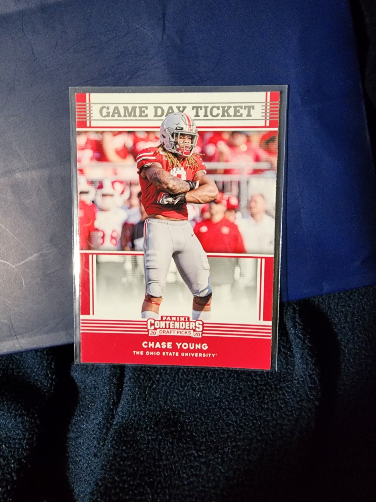 Chase young game day ticket rookie nfl football