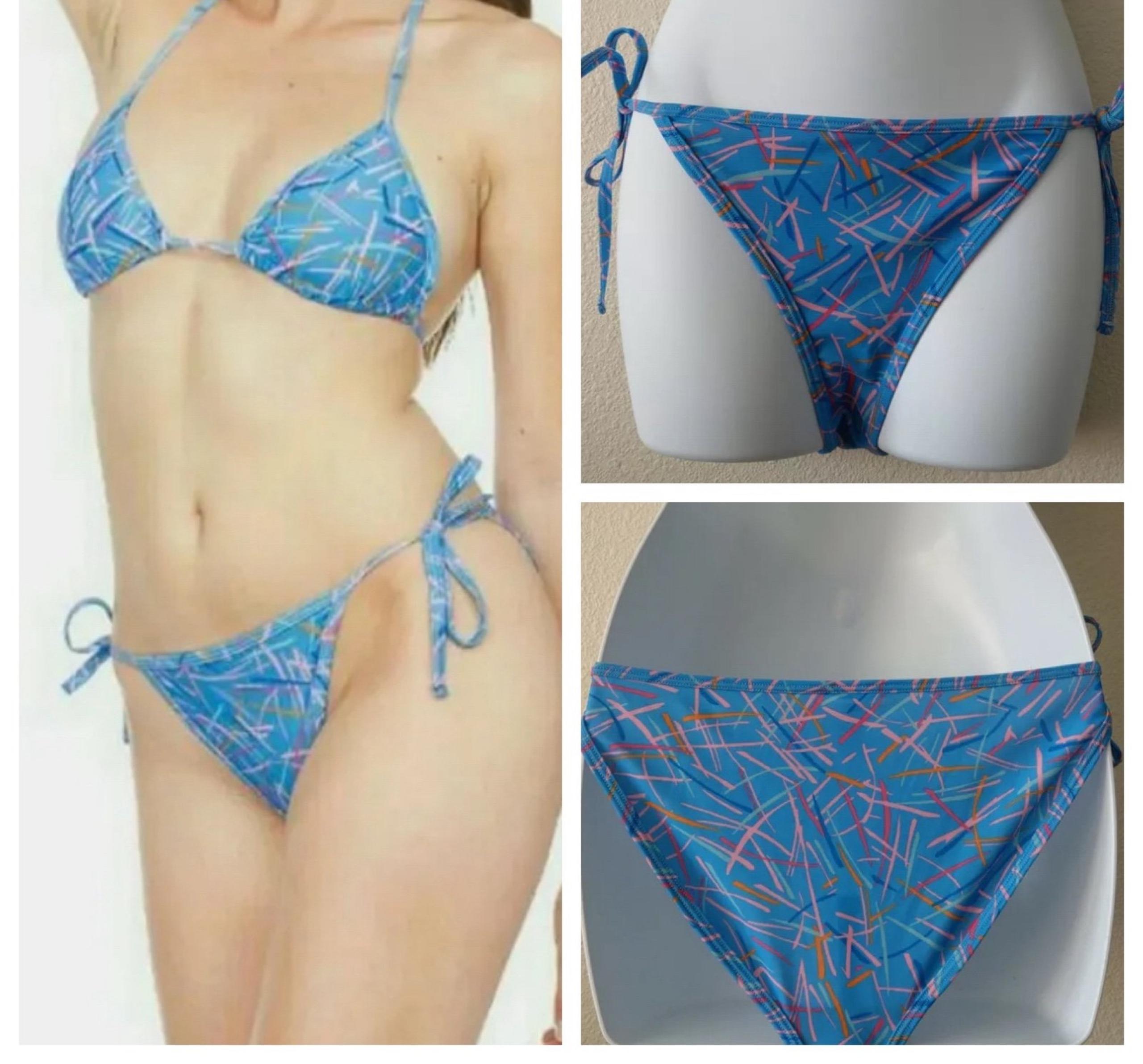 NWT American Apparel Terrazo String Bikini ONLY Bottoms