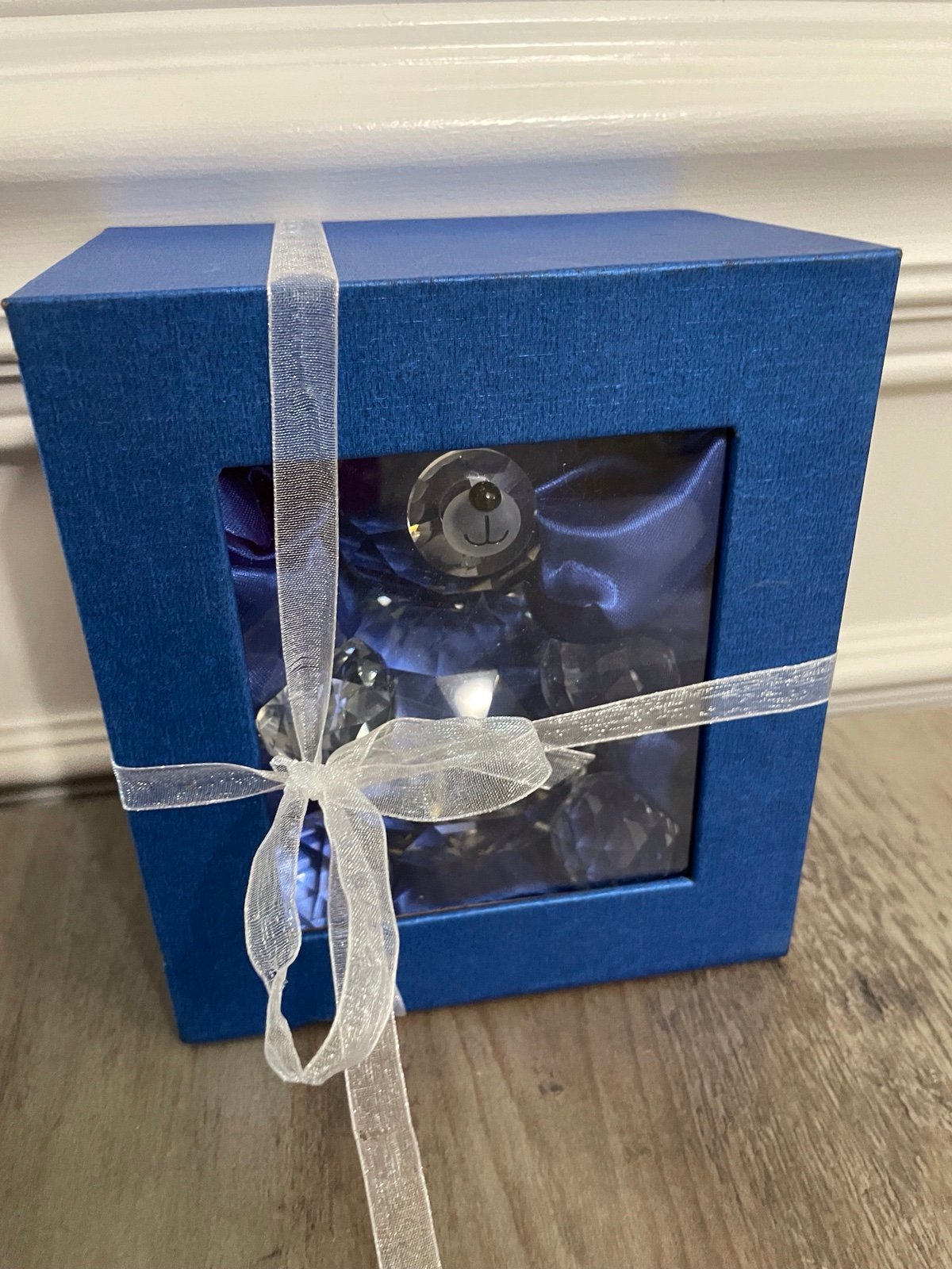 Large Crystal Bear NEW IN BOX