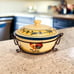 Vintage Temp-Tations presentable Ovenware by Tara-Rooster 2qt. Casserole