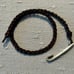 James Avery retired silver bar and leather bracelet NWOT