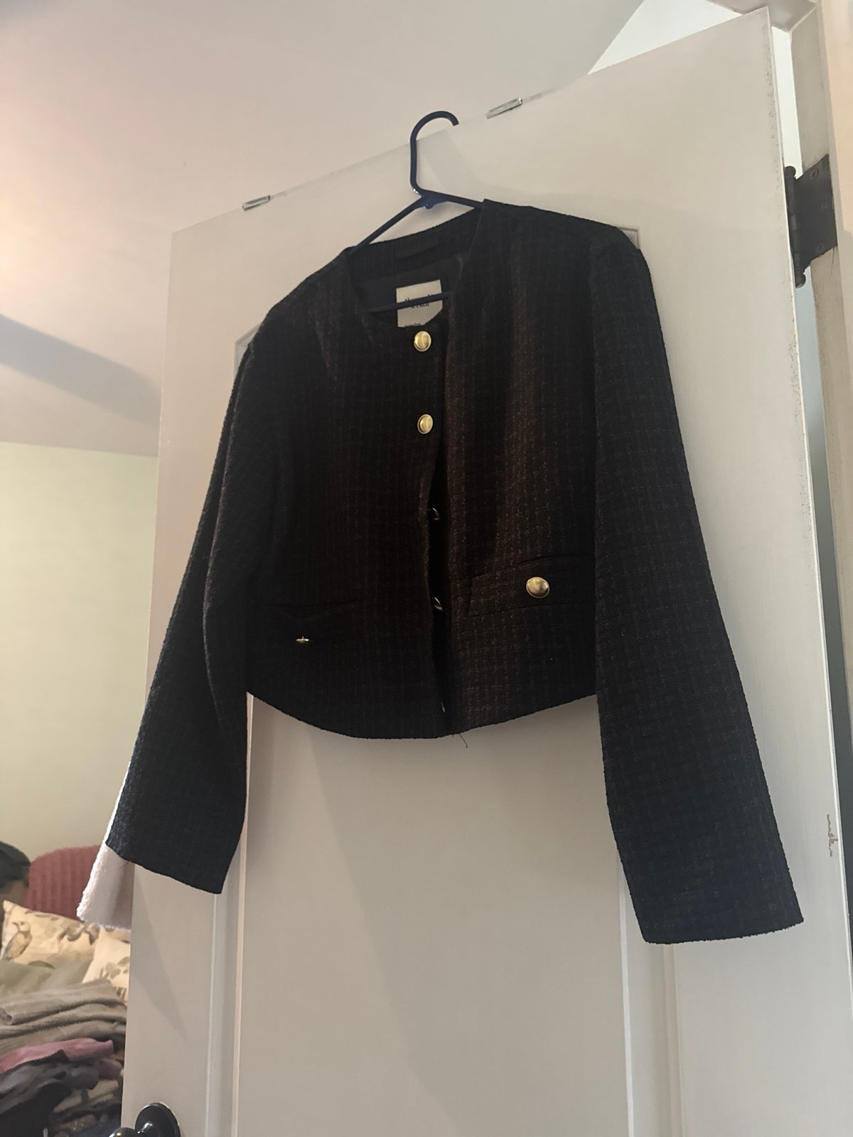 Nwt!! SOLD OUT tweed like Jacket