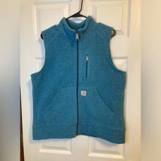 Carhartt Vest Full Zip Heather Blue