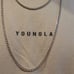 HEAVY STERLING SILVER LINK CHAIN. # 729
