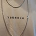 HEAVY STERLING SILVER LINK CHAIN. # 729