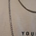 HEAVY STERLING SILVER LINK CHAIN. # 729