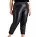 Anne Klein Plus Size Pull-On Faux-Leather Pants 0889