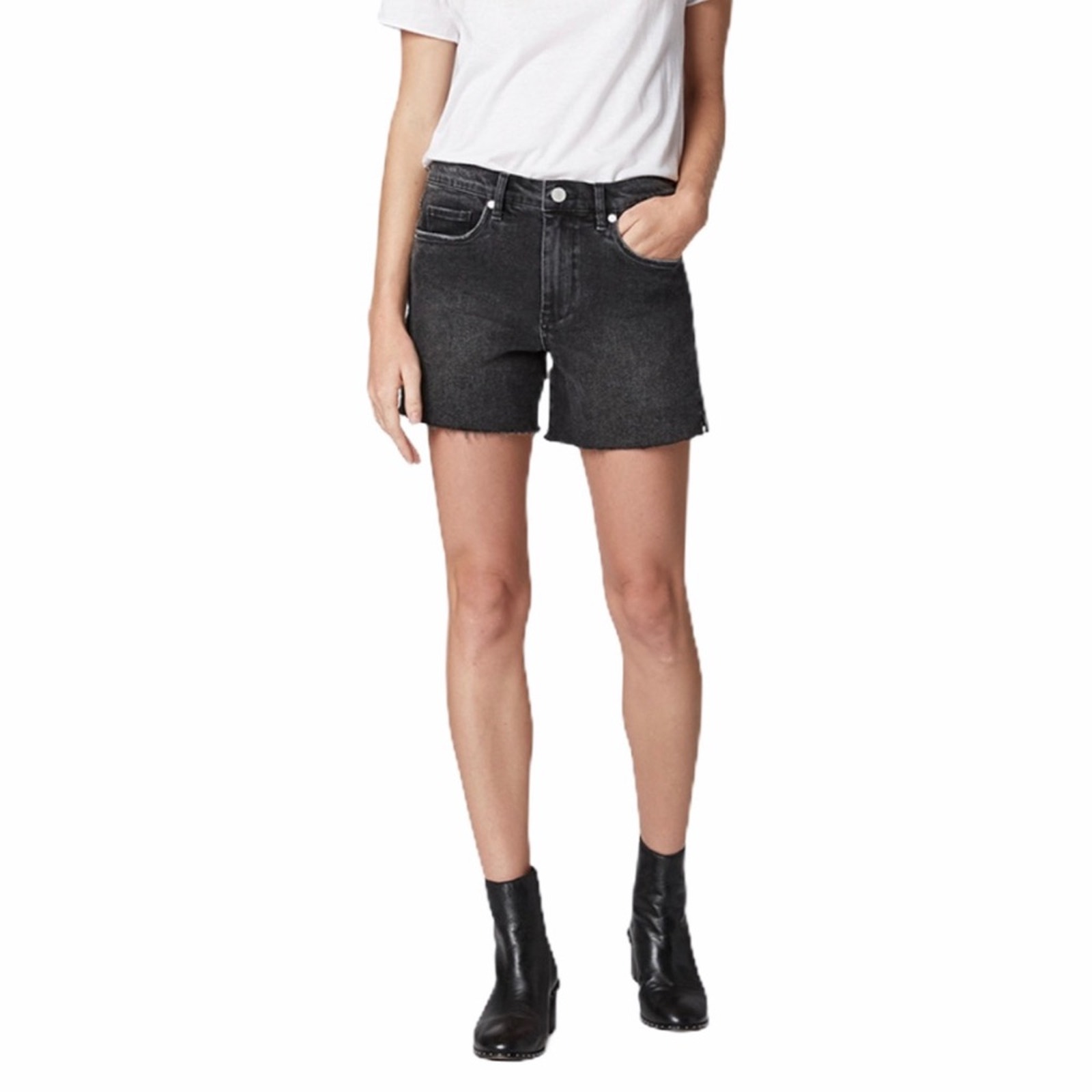 Blank NYC Women's Before & After Shorts Black Size 26