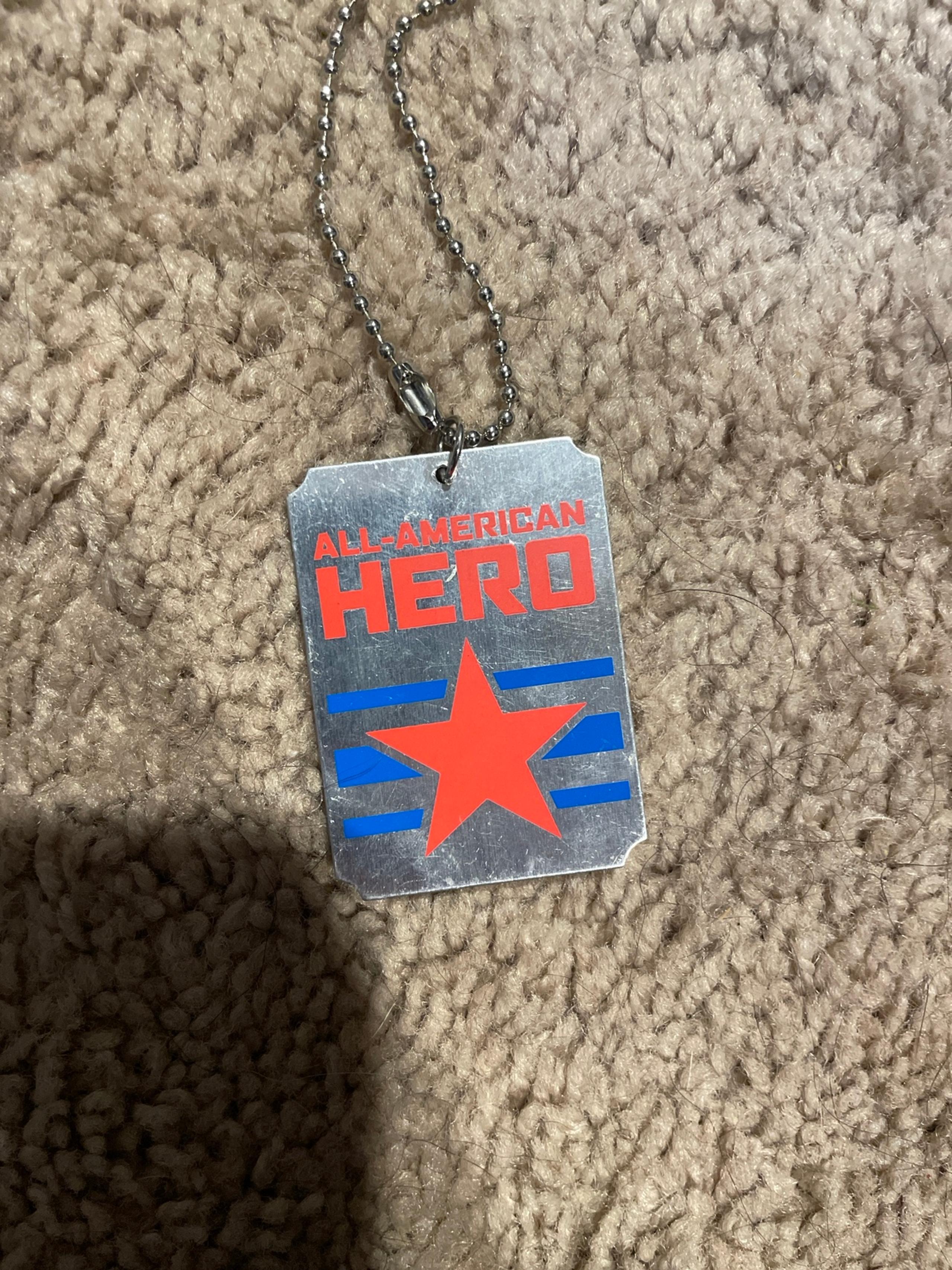 Captian America Necklace