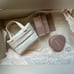 NWT Rare Beauty Mini Tote Keychain and Find Comfort Hand Cream and Samples