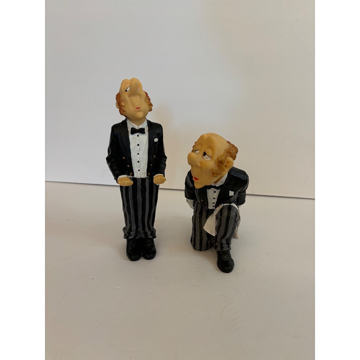 Vintage James the Butler - Wine Bottle and Corkscrew Holders