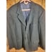 Vtg Di BENEDETTO 44L Dark Green cashmere/wool/ nylon Blazer Sport Coat Jacket
