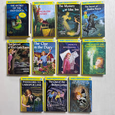 NANCY DREW Chapter Books #1-12 Hardcover