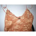 NWT New Designer Josie Natori Lace Camisole Top Womens Sheer Copper M Adjustable