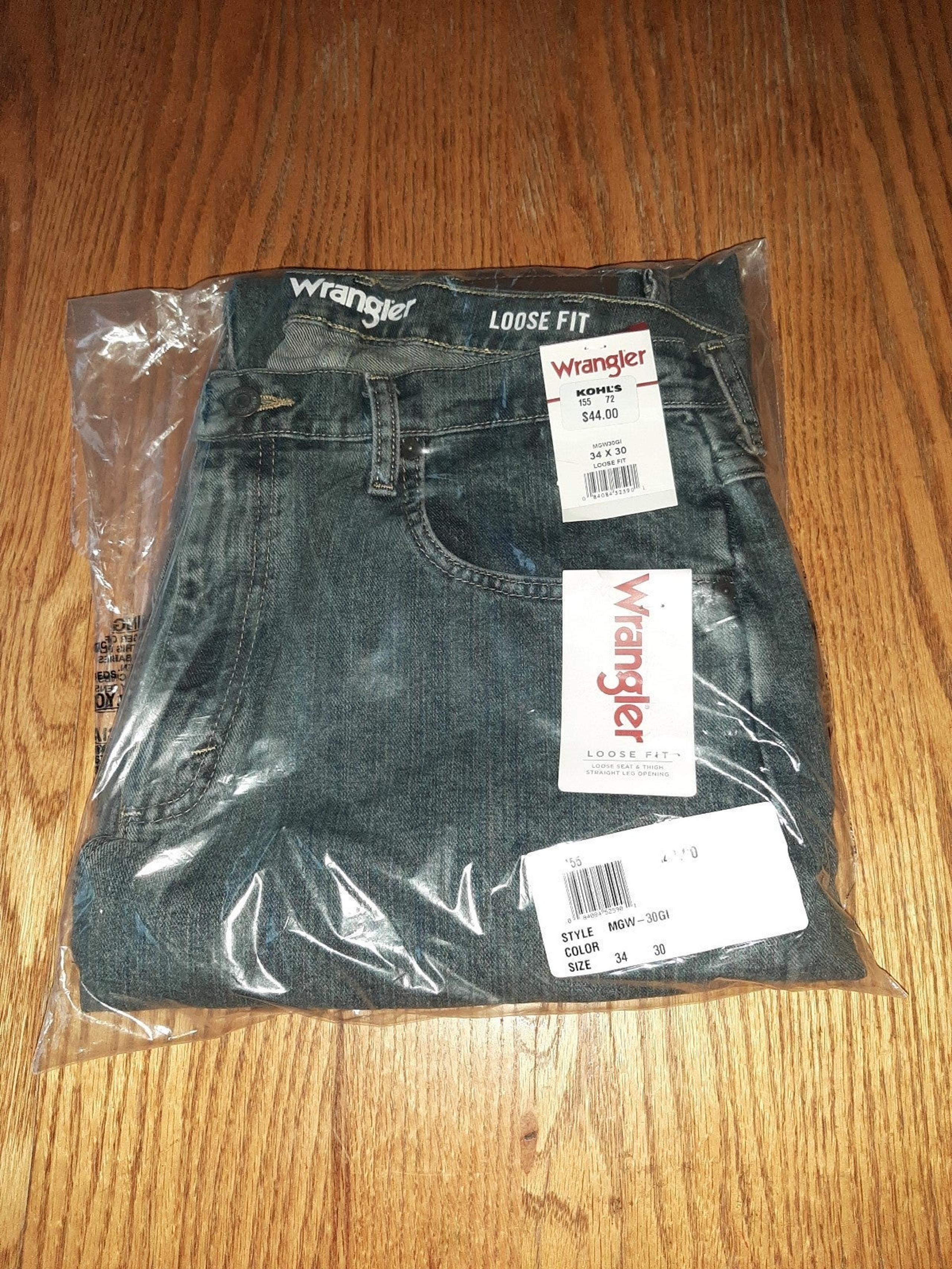 Wrangler Mens Loose Fit Jeans