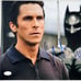 Christian Bale Signed The Dark Knight 11x14 Photo B Autograph Batman JSA COA
