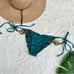 Embellished beach bunny bikini bottom