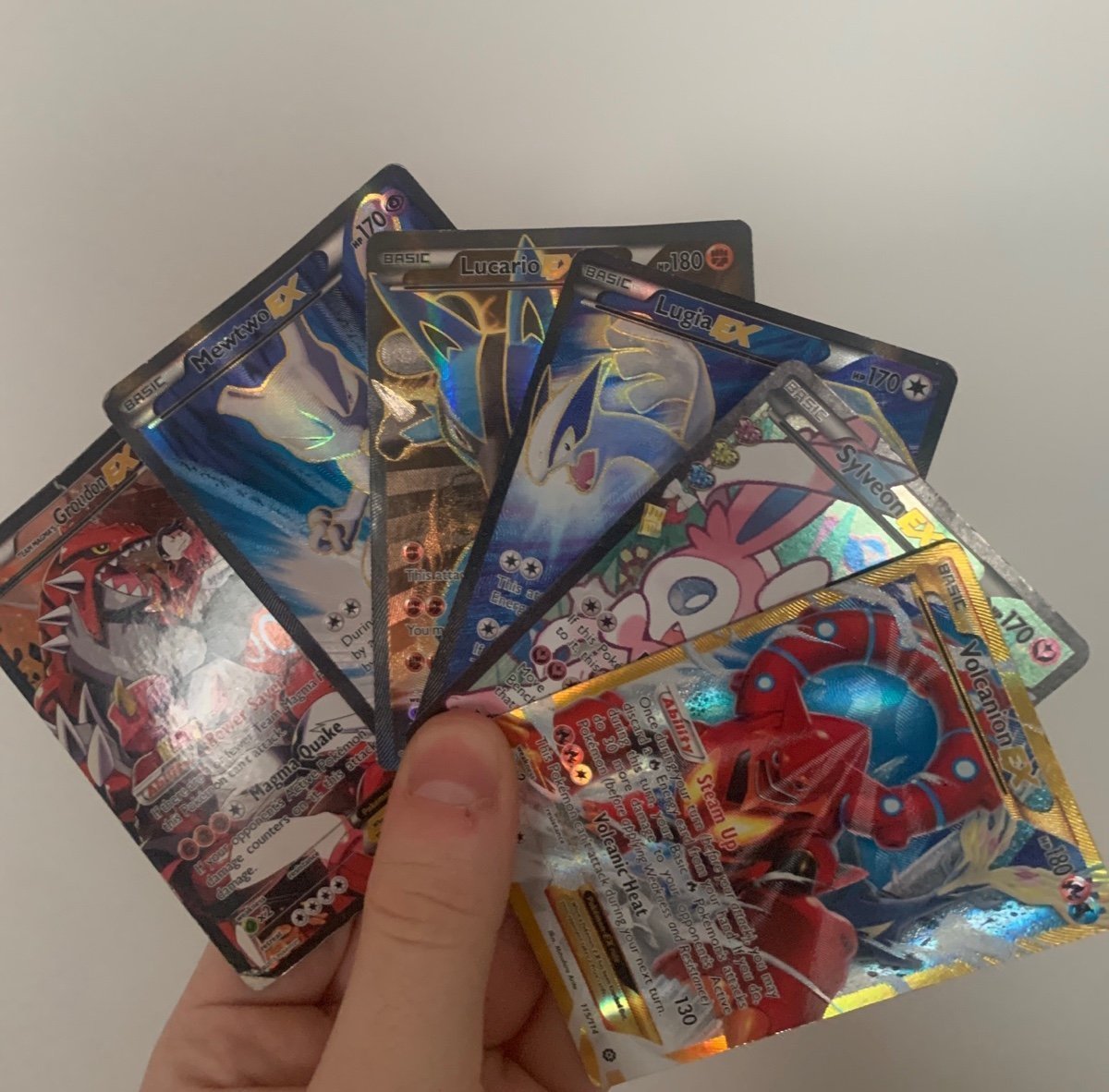6 full art Pokémon EX