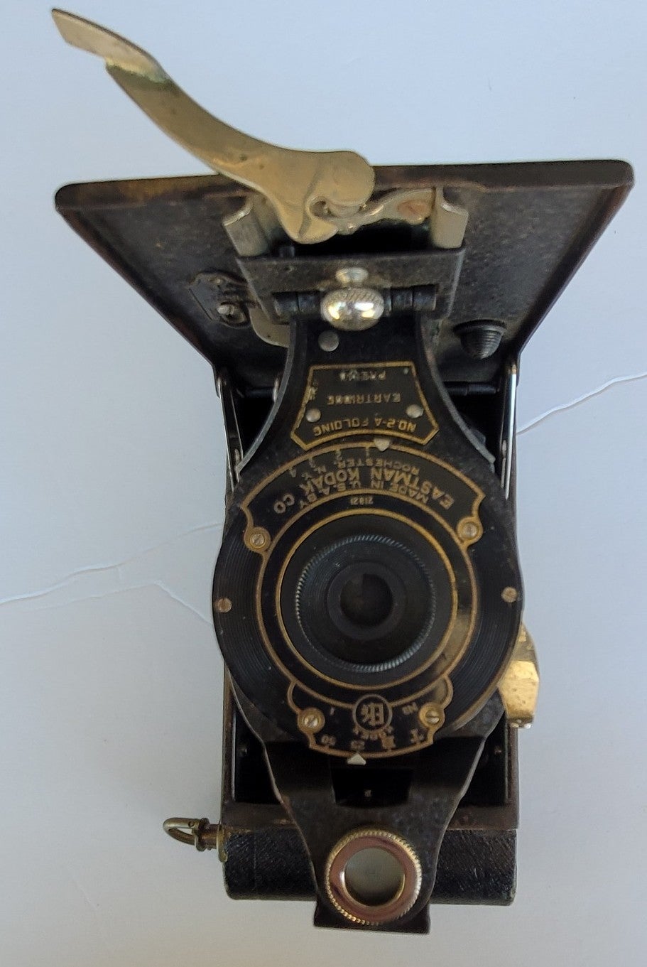 Kodak No. shops 2A Folding Autographic Brownie camera