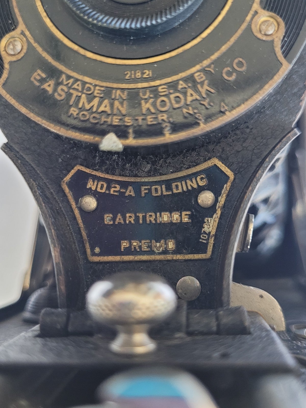 Kodak No. shops 2A Folding Autographic Brownie camera