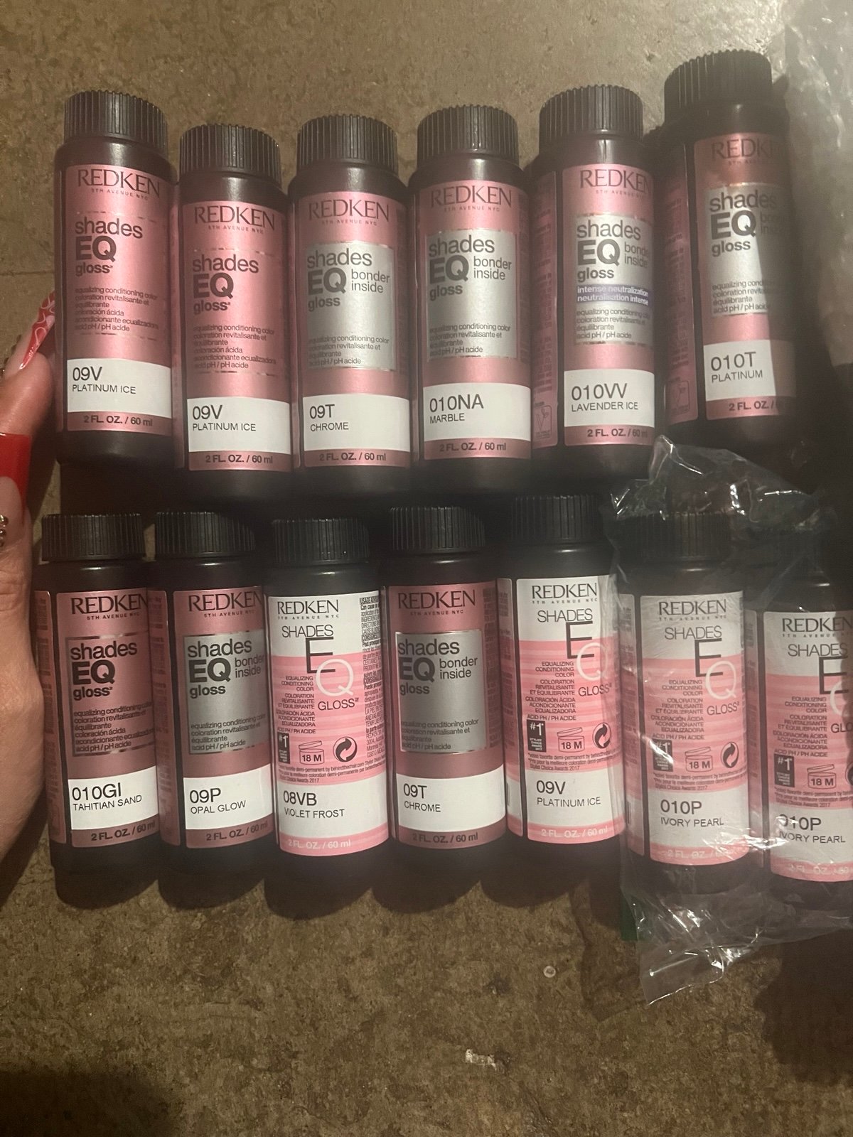 Redken EQ Bonder Gloss multiple shades Kit 10T 10P 9T 9P 9V 10VV 10NA NEW