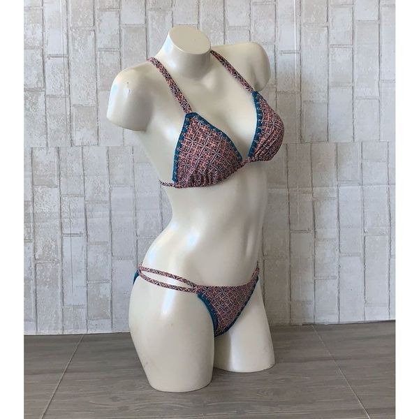 Mia Marcelle Pink Boho Bikini Set {M/S}