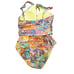 BLEU ROD BEATTIE One Piece Swimsuit Halter Paisley Multicolor 8 NWT