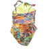 BLEU ROD BEATTIE One Piece Swimsuit Halter Paisley Multicolor 8 NWT