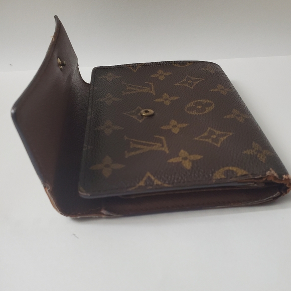Authentic Louis Vuitton Monogram Flap Large Wallet