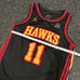 Atlanta Hawks Trae Young Jordan Swimgman Jersey - Black