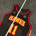 Atlanta Hawks Trae Young Jordan Swimgman Jersey - Black