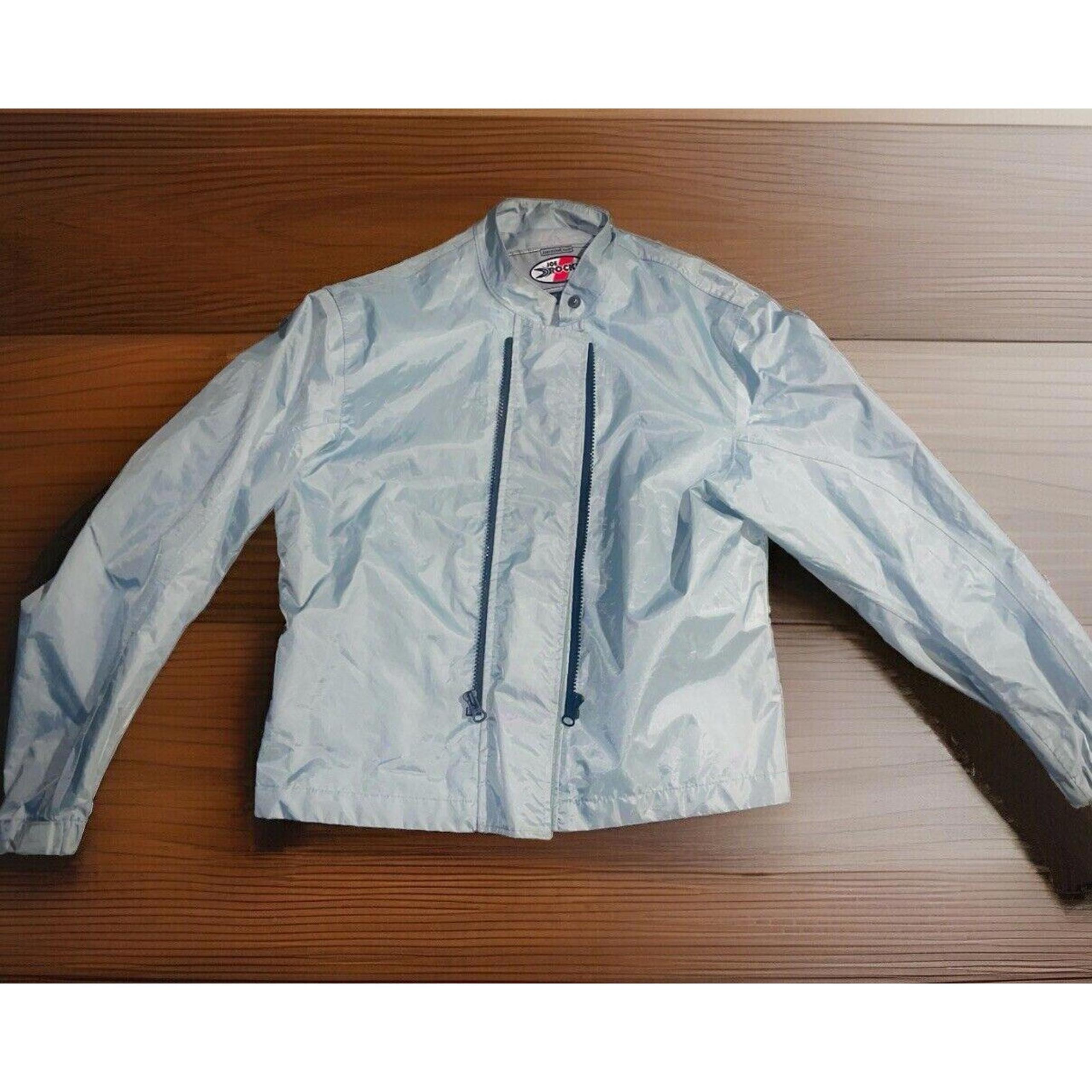Womens Joe Rocket Motorcycle Jacket Riding Gear M Grey Blue