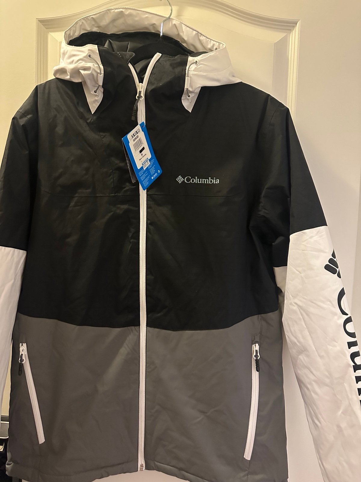 Columbia Men's Pointpark Waterproof Jacket Size M Brand New