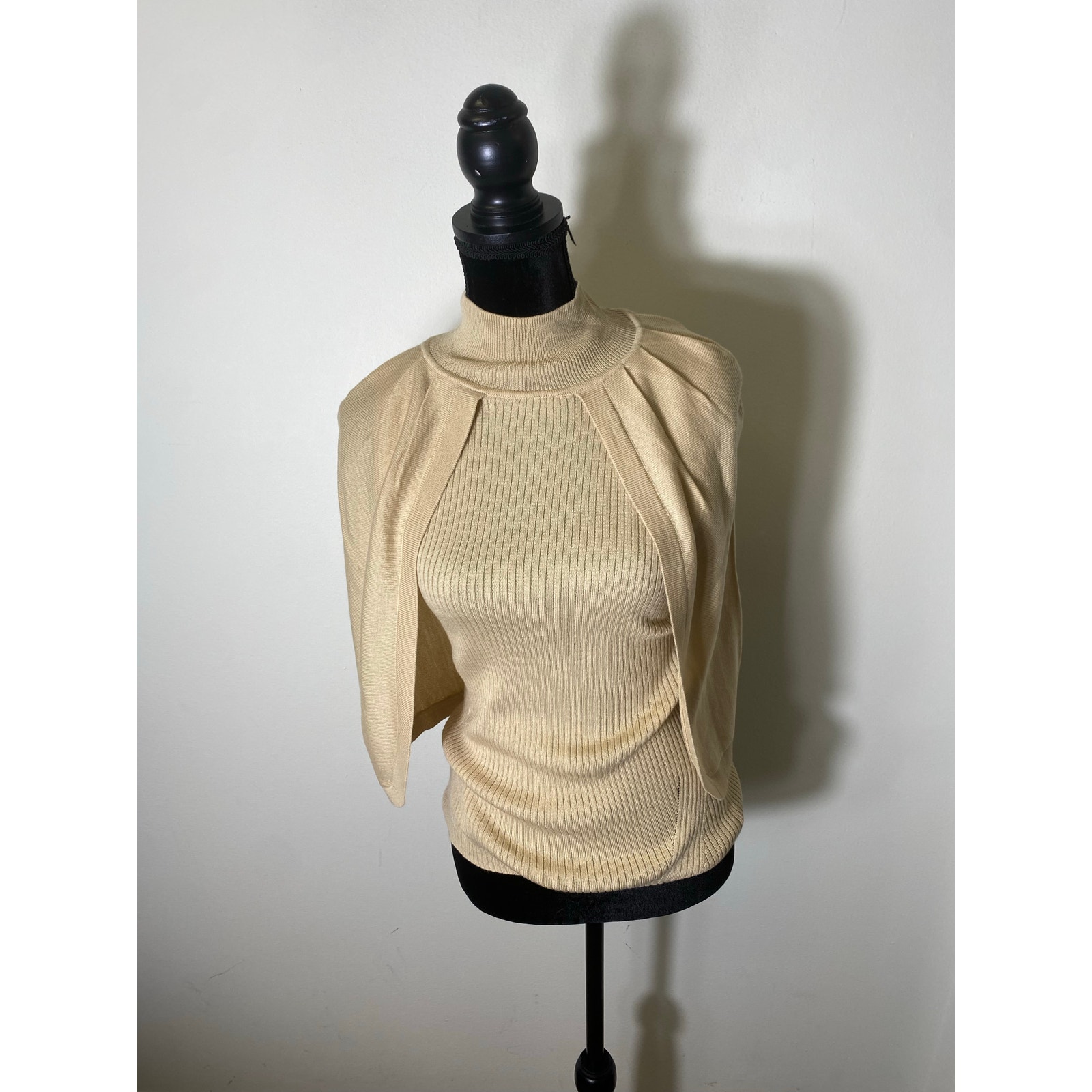 Iris Setlakwe Fine Merino Blend Sweater in Champagne Sz S