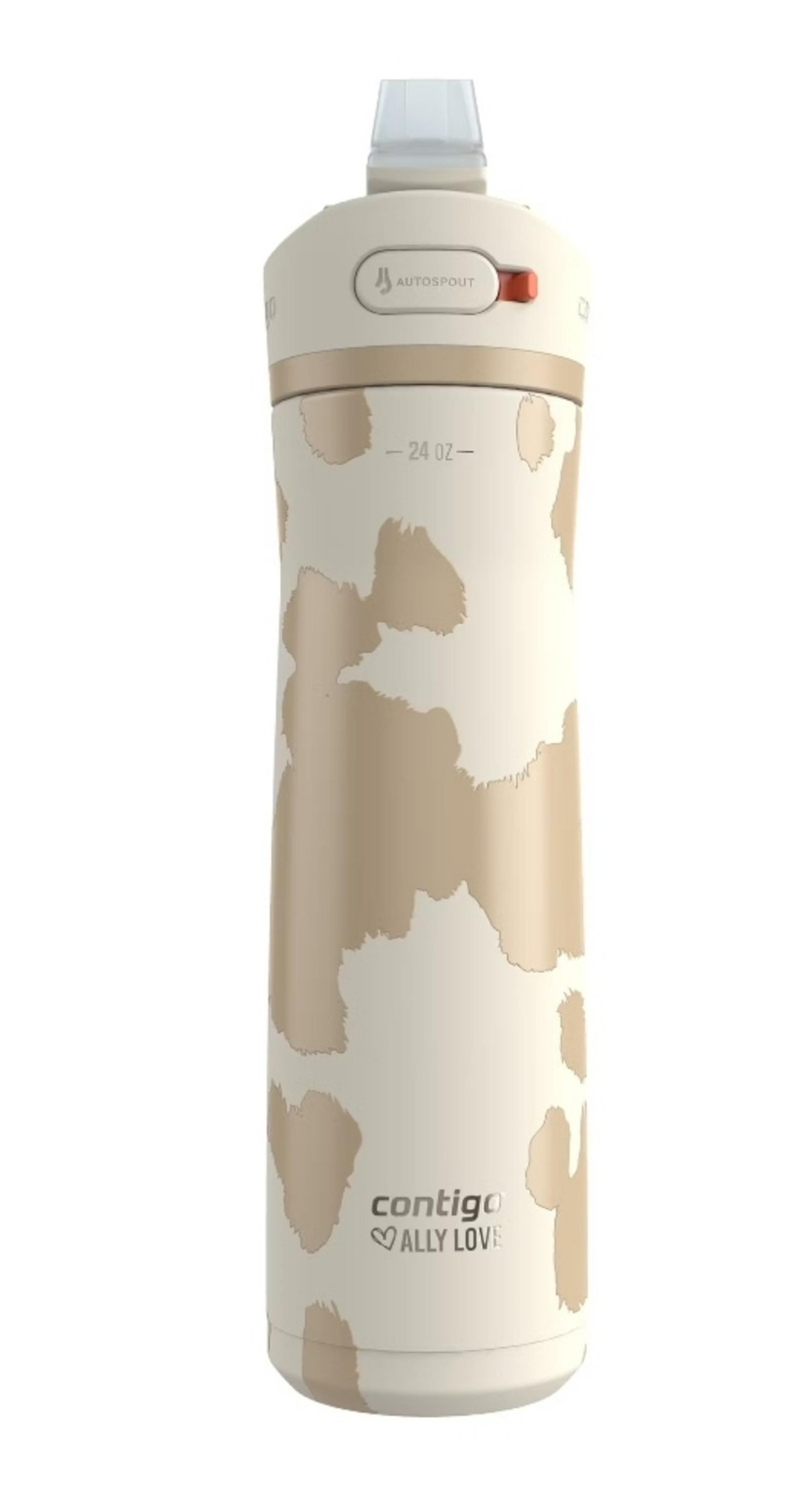 Contigo Ally Love Ashland Chill 2.0 Stainless Steel Water Bottle w AUTOSPO 24oz
