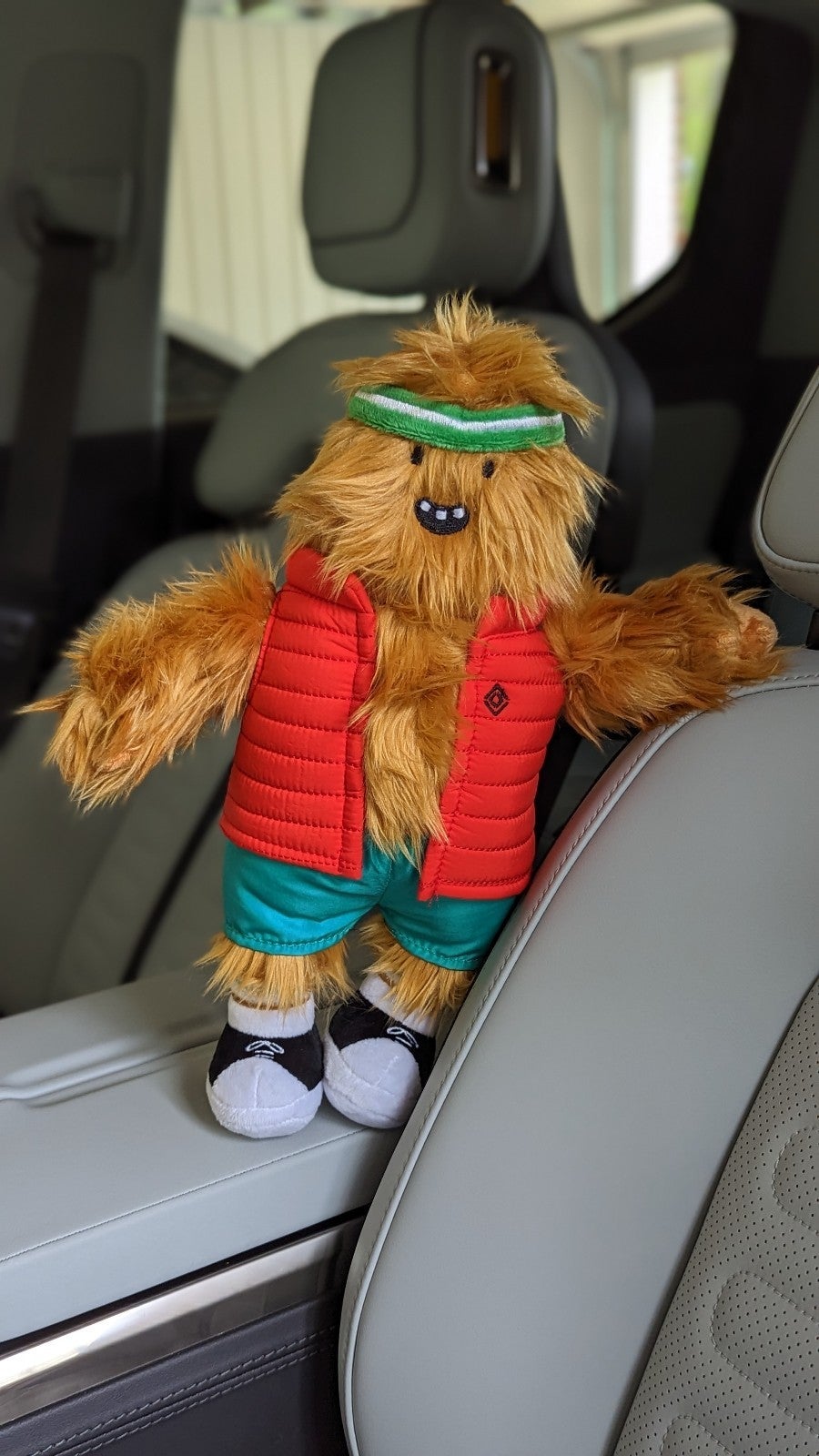 Gear Guard Gary! Rivian R1T R1S mascot plush toy extremely comfortable FREE SHIP