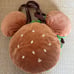 Hamburger-shaped character backpack