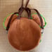 Hamburger-shaped character backpack